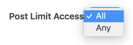 bbPress LearnDash, post limit access option