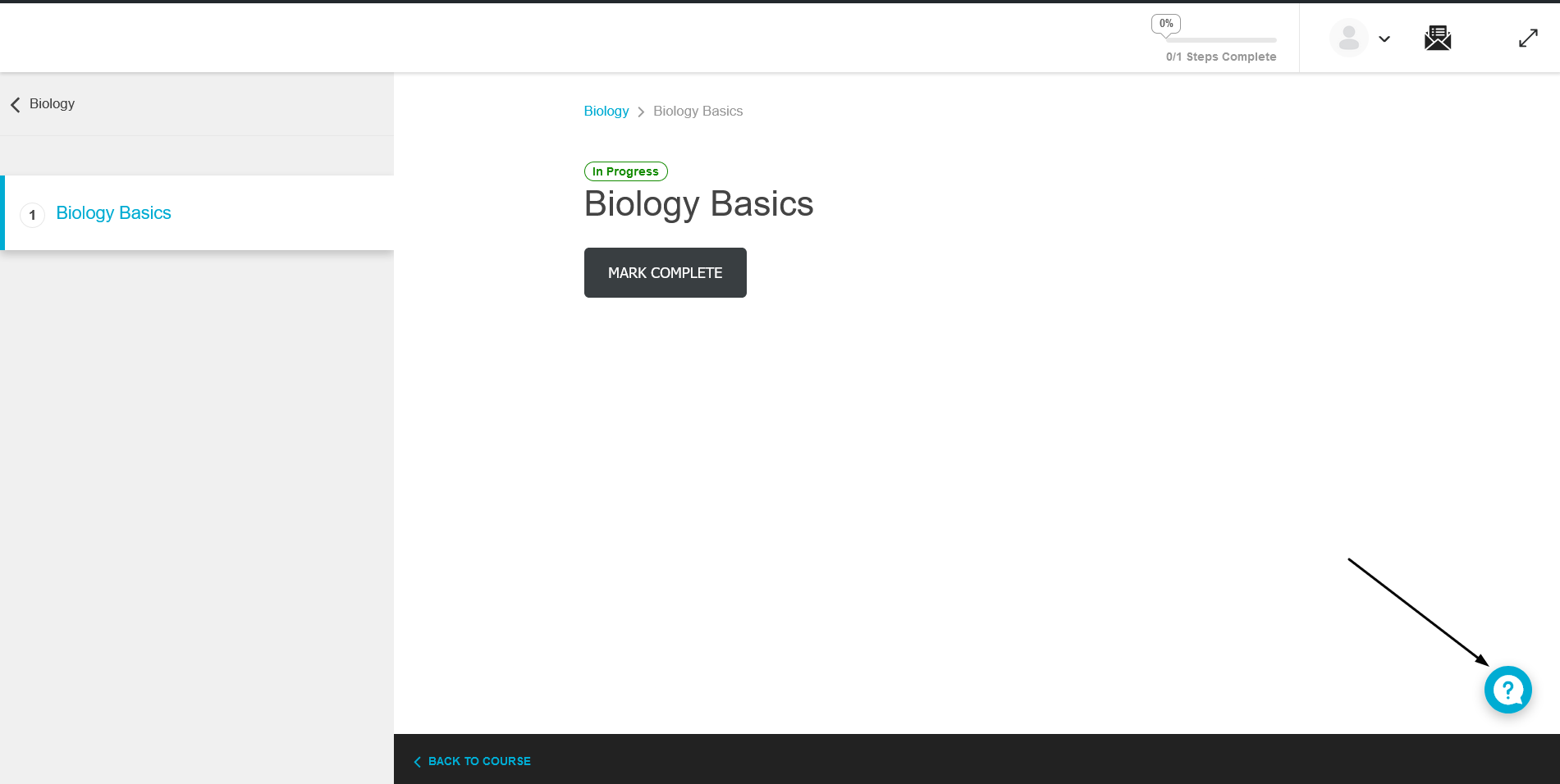 Send new doubt button
