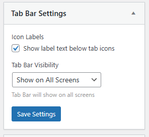 LearnDash App Icon Label option for menus