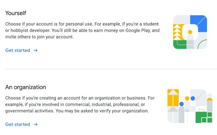 Getting started with Google Play Console Developer. 